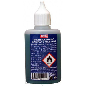 Rozmrazovač zámkov 50ml s olejom as aplikátorom gallery main image