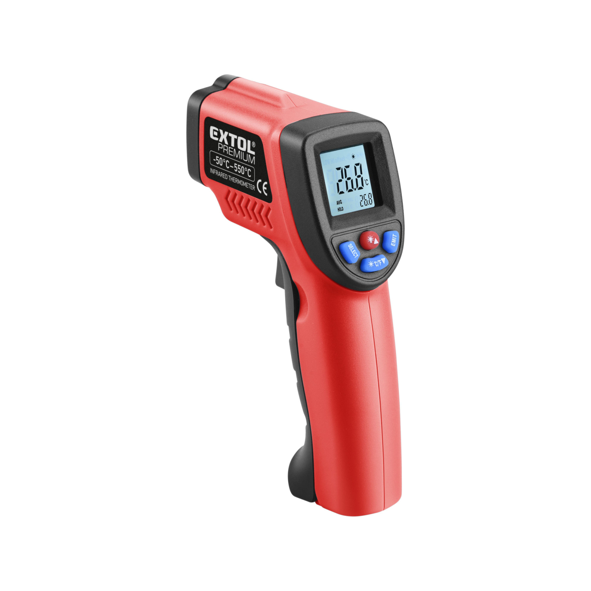 EXTOL PREMIUM Teplomer bezkontaktné IR 8831302