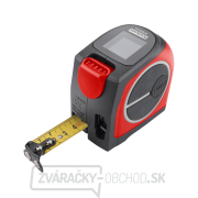 Meter laserový 40m v kombinácii s 5m zvinovacím, laser: 0,129 - 40m náhled