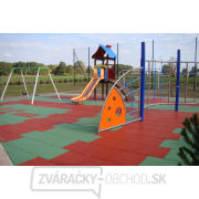 Gumová dlažba fundus SQUARE S25 sivá náhled