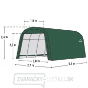 Náhradné plachta pre garáž SHELTERLOGIC 3,7x6,1 m (62760EU) Náhľad