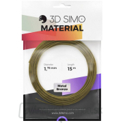 Vlákno pre 3D Tlačiarne 3D Simo - Bronzová (1.75mm) gallery main image