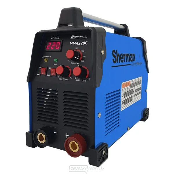 Sherman Zvárací Invertor MMA 220C + káble