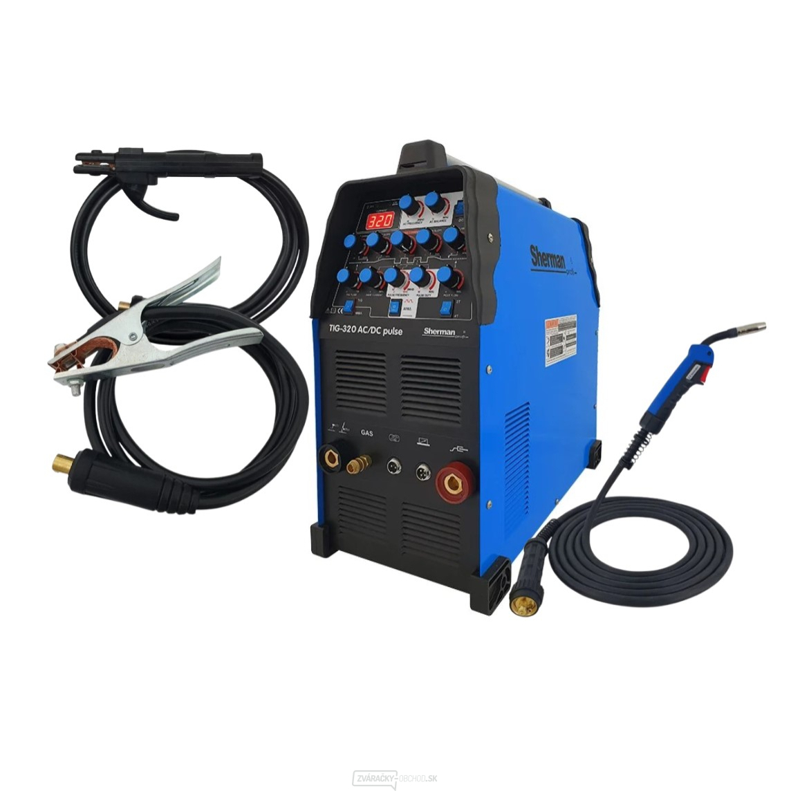 Sherman Zvárací Invertor TIG 320 AC/DC Pulse