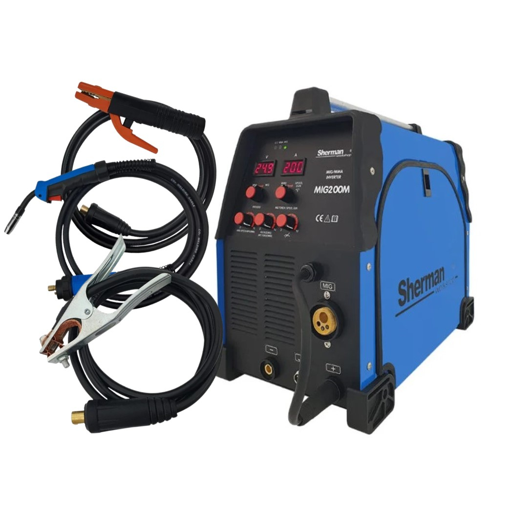 Sherman Poloautomatická zváračka MIG 200M + Horák + káble