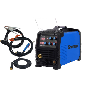 Sherman Poloautomatická Zváračka DualMIG 210 S4 + Horák + káble