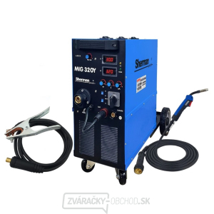 Sherman Poloautomatická Zváračka MIG 320Y/4R + Horák + Káble Sherman Poloautomatická Zváračka MIG 320Y/4R + Horák + Káble gallery main image