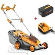 Riwall Akumulátorová trávna kosačka bez pojazdu 40 V RALM 3740 gallery main image