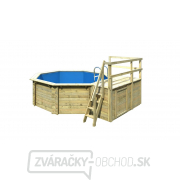 bazén KARIBU 4,0 x 4,0 m C1 (45628) Náhľad