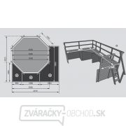 bazén KARIBU 4,0 x 4,0 m F1 (83429) Náhľad