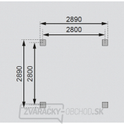 Záhradný altánok KARIBU CORDOBA 28742 Náhľad