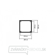 Záhradný altánok KARIBU LILLEHAMMER 1 13429 Náhľad