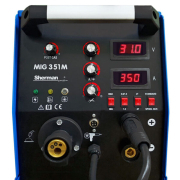 Sherman Invertorová Zváračka MIG 351M/4R + Horák + káble + Štít + Kladivo s kefou náhled