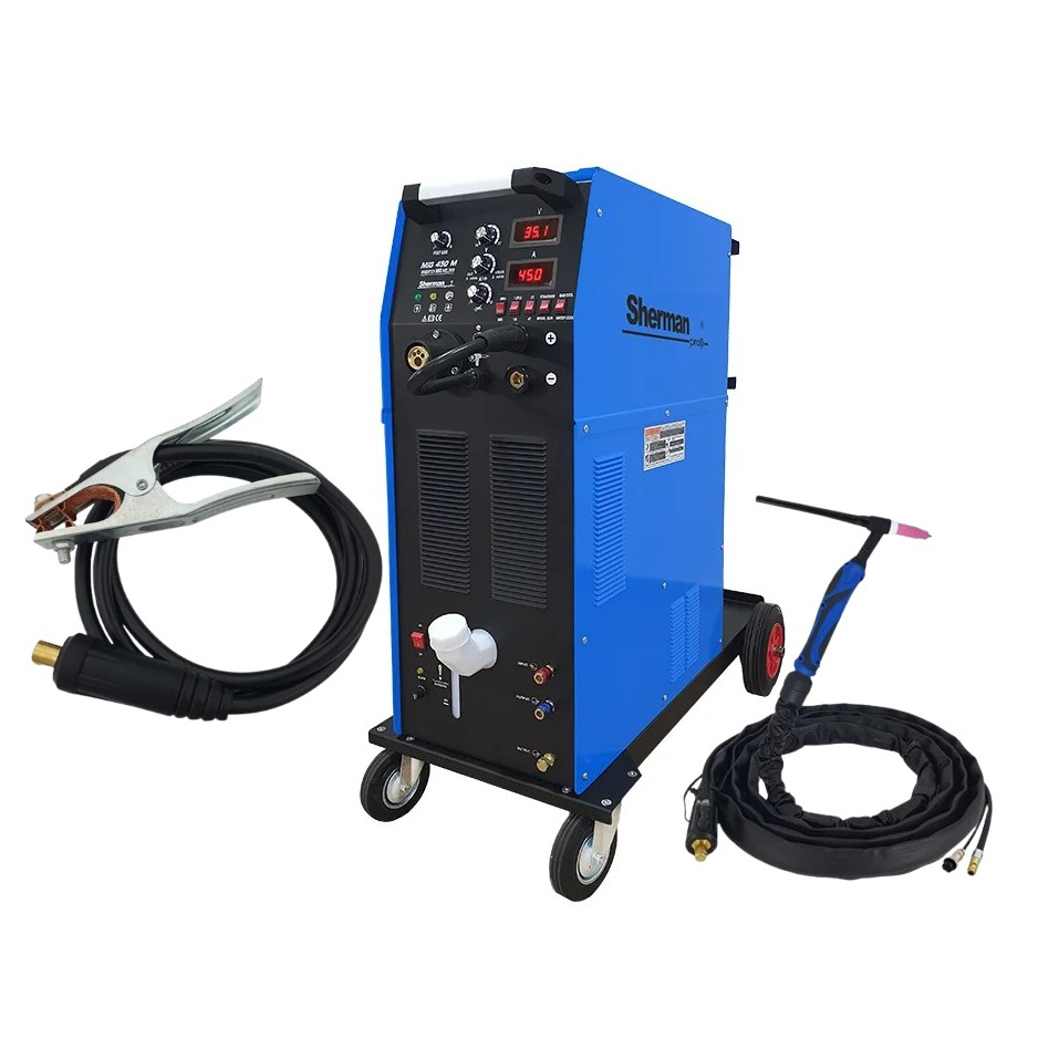 Sherman Poloautomatická Invertorová Zváračka MIG 450M/4R + Horák + Káble