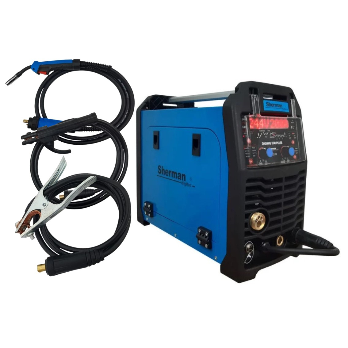 Sherman Invertorová zváračka DIGIMIG 200 Pulse + Horák + Káble
