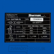 Plazmová rezačka CUTTER 70 + káble Plazmová rezačka CUTTER 70 + káble náhled