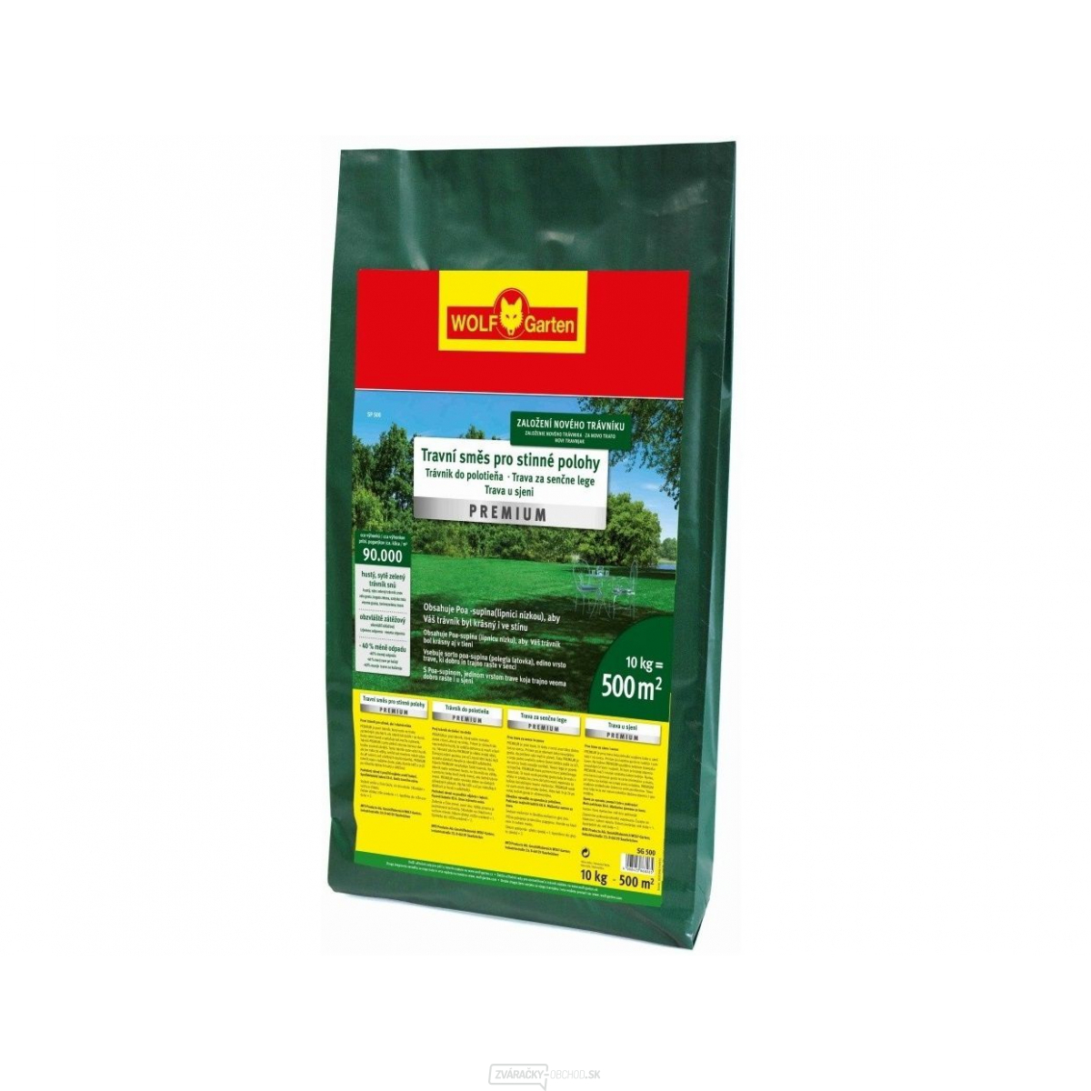 WOLF-Garten SP 500 SUPRA PREMIUM osivo do tieňa