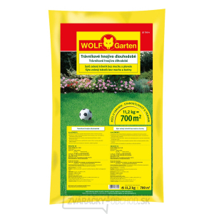 WOLF-Garten P 723 hnojivo na trávnik s dlhodobým účinkom (30x LD-A 700)