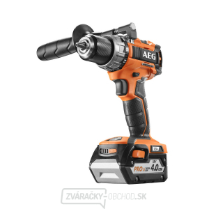 AEG BS 18C2 BL LI-402C 18V bezuhlíkový vŕtací skrutkovač, 2x 4,0Ah akumulátor, nabíjačka gallery main image
