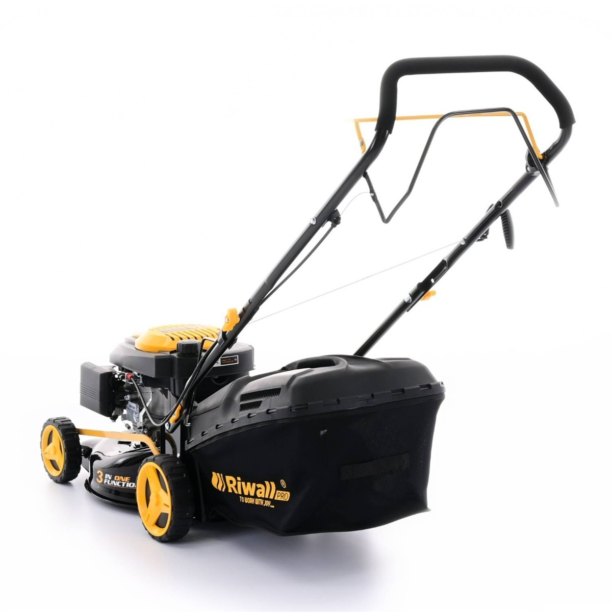 Benzínová kosačka na trávu s pojazdom Riwall PRO RPM 4235 3v1 Náhľad