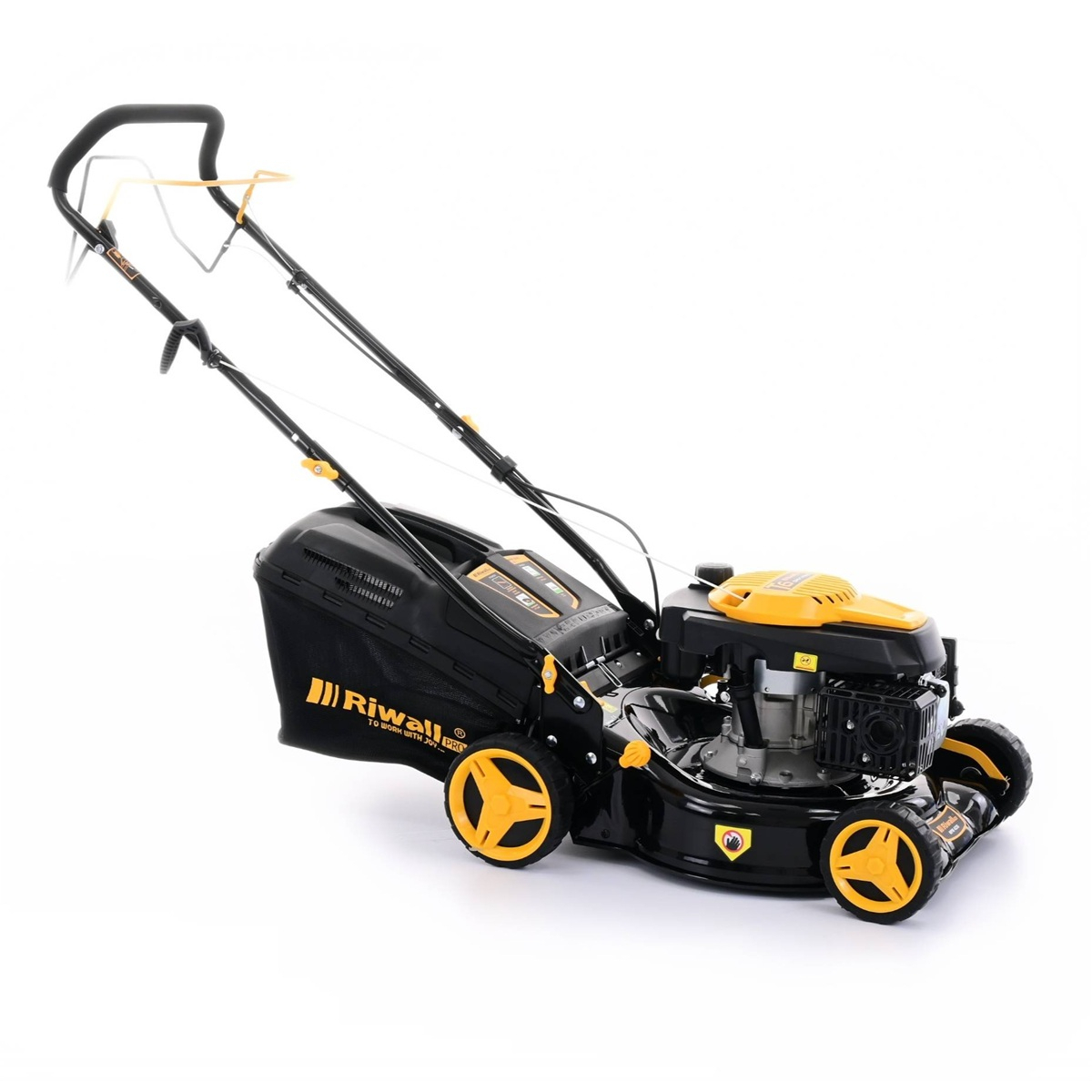 Benzínová kosačka na trávu s pojazdom Riwall PRO RPM 4235 3v1 Náhľad