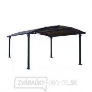 Palram Arcadia 4300 hliníkový (montovaný) prístrešok s oblúkovou strechou náhled