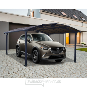 Palram Arcadia 4300 hliníkový (montovaný) prístrešok s oblúkovou strechou Palram Arcadia 4300 hliníkový (montovaný) prístrešok s oblúkovou strechou gallery main image