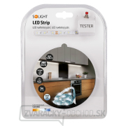 Solight LED svetelný pás s tester, 5m, sada s 12V adaptérom, 4,8W/m, IP20, studená biela náhled