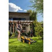 Riwall PRE RALM 3820 set akumulátorová trávna kosačka bez pojazdu + 2x 4Ah batéria + 2x nabíjačka 20 V náhled