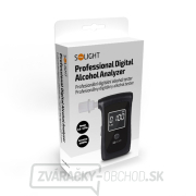 Solight alkohol tester, profesionálne Fuel Cell, 0,0 - 4,0 ‰ BAC, citlivosť 0,008 ‰ Náhľad