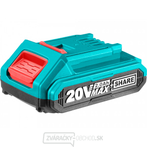 Batérie akumulátorová 20V, Li-ion, 2000mAh gallery main image