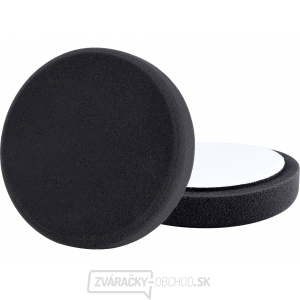 Kotúč leštiaci penový, T10, čierny, ∅180x30mm, suchý zips ∅150mm Kotúč leštiaci penový, T10, čierny, ∅180x30mm, suchý zips ∅150mm gallery main image