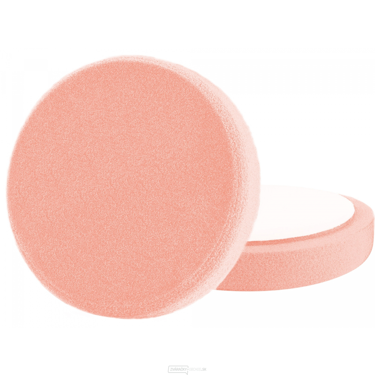 Kotúč leštiaci penový, T40, oranžový, ∅180x30mm, suchý zips ∅150mm