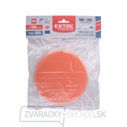 Kotúč leštiaci penový, T40, oranžový, ∅180x30mm, suchý zips ∅150mm Kotúč leštiaci penový, T40, oranžový, ∅180x30mm, suchý zips ∅150mm náhled