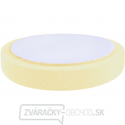 Kotúč leštiaci penový, T80, žltý, ∅180x30mm, suchý zips ∅150mm Náhľad