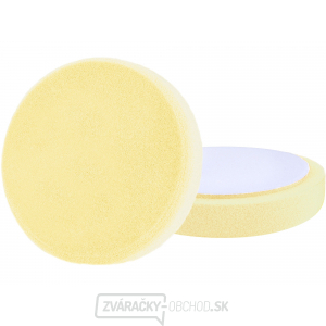 Kotúč leštiaci penový, T80, žltý, ∅180x30mm, suchý zips ∅150mm Kotúč leštiaci penový, T80, žltý, ∅180x30mm, suchý zips ∅150mm gallery main image
