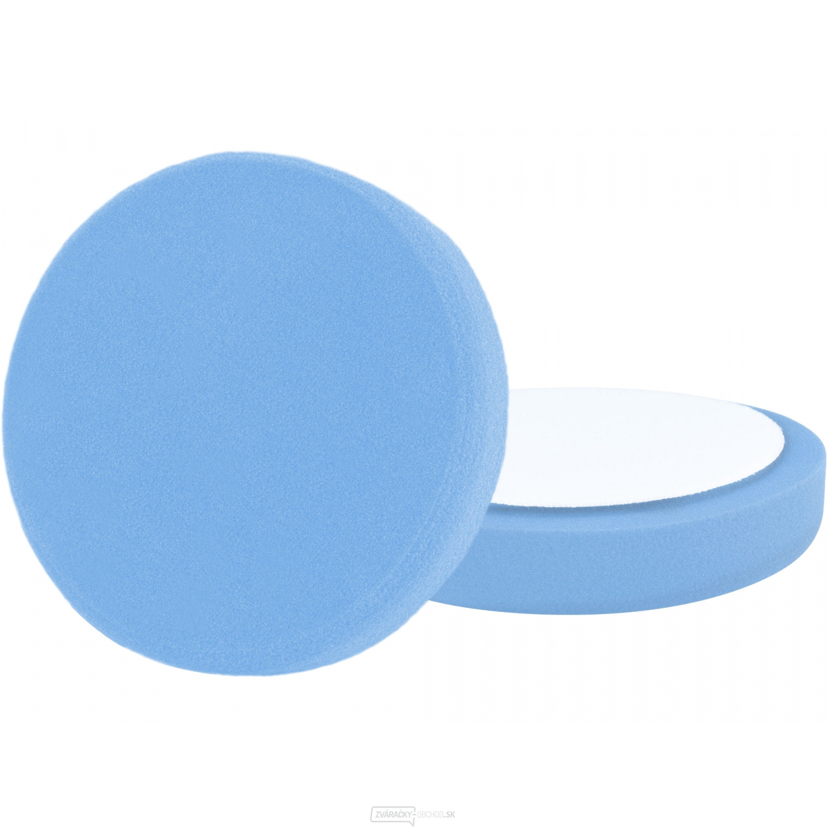 Kotúč leštiaci penový, T60, modrý, ∅200x30mm, suchý zips ∅180mm