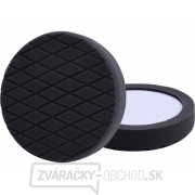 Kotúč leštiaci penový, diamantový vzor, T10, čierny, ∅180x35mm, zapustený suchý zips ∅150mm Kotúč leštiaci penový, diamantový vzor, T10, čierny, ∅180x35mm, zapustený suchý zips ∅150mm gallery main image