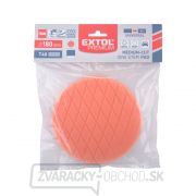 Kotúč leštiaci penový, diamantový vzor, T40, oranžový, ∅180x35mm, zapustený suchý zips ∅150mm Kotúč leštiaci penový, diamantový vzor, T40, oranžový, ∅180x35mm, zapustený suchý zips ∅150mm náhled