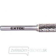 Fréza karbidová, valcová s čelným ozubením, pr.10x20mm/stopka 6mm, sek stredná (double-cut) Fréza karbidová, valcová s čelným ozubením, pr.10x20mm/stopka 6mm, sek stredná (double-cut) gallery main image