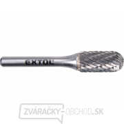 Fréza karbidová, valcová s guľovým čelom, pr.12x25mm/stopka 6mm, sek stredná (double-cut) Fréza karbidová, valcová s guľovým čelom, pr.12x25mm/stopka 6mm, sek stredná (double-cut) gallery main image