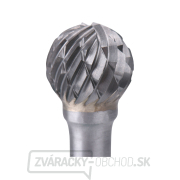 Fréza karbidová, guľová, pr.12mm/stopka 6mm, sek stredná (double-cut) Náhľad