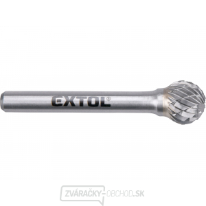 Fréza karbidová, guľová, pr.12mm/stopka 6mm, sek stredná (double-cut) Fréza karbidová, guľová, pr.12mm/stopka 6mm, sek stredná (double-cut) gallery main image