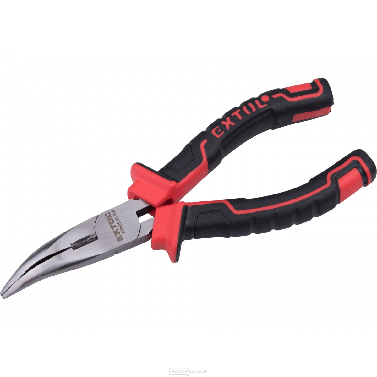 Kliešte polkruhové zahnuté, 160mm