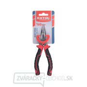 Kliešte polkruhové zahnuté, 160mm Náhľad