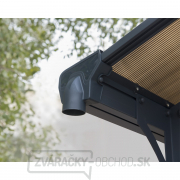 Palram Arcadia 8500 hliníkový (montovaný) prístrešok s oblúkovou strechou náhled