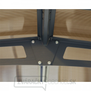 Palram Arcadia 8500 hliníkový (montovaný) prístrešok s oblúkovou strechou náhled