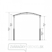 Palram Arcadia Alpine Kit sada 2 nôh na zvýšenie prístreškov radu Arcadia Náhľad