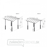 Palram Arcadia Alpine Kit sada 2 nôh na zvýšenie prístreškov radu Arcadia Palram Arcadia Alpine Kit sada 2 nôh na zvýšenie prístreškov radu Arcadia náhled