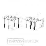 Palram Arcadia Alpine Kit sada 2 nôh na zvýšenie prístreškov radu Arcadia Palram Arcadia Alpine Kit sada 2 nôh na zvýšenie prístreškov radu Arcadia náhled
